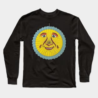 Gleeful Full Moon Changing Seasons Transformation Long Sleeve T-Shirt